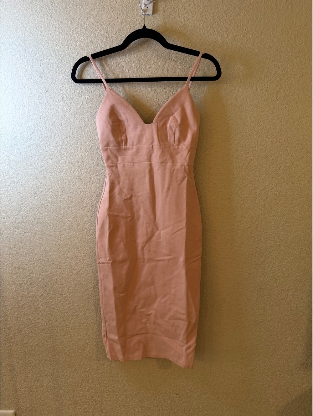 Lulus women’s XS Light Pink Bodycon Midi Pencil Dress